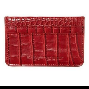 B-low the belt| Croc card case holder